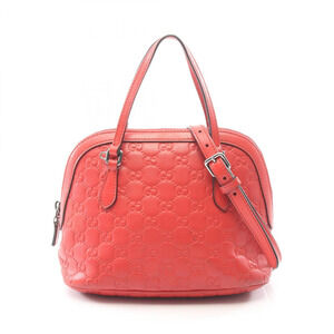 GUCCI Red Leather Bag